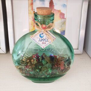 Apple Potpourri Green Vase Bottle